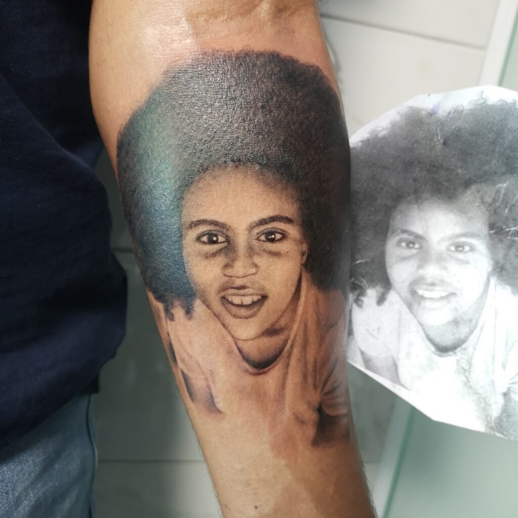 Tattoo realistic portrait