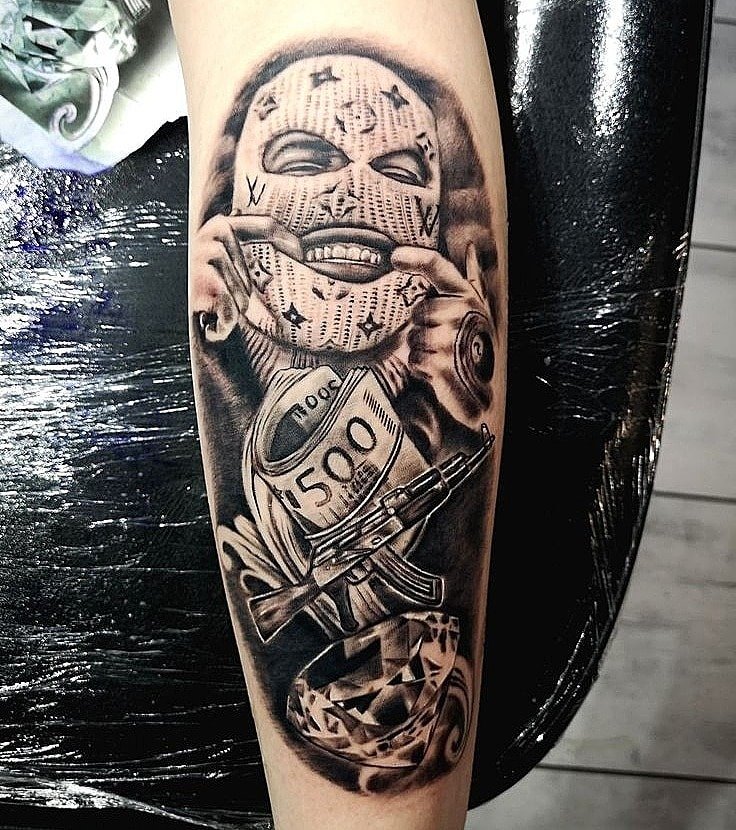 Gangster tattoo