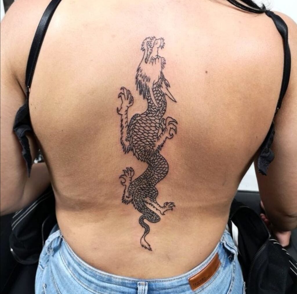 Tattoo dragon