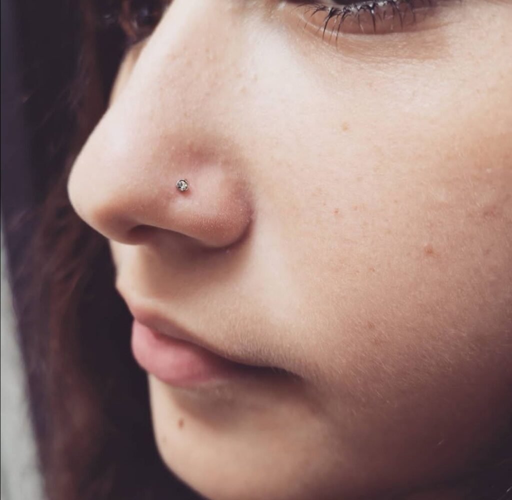 Nostril piercing