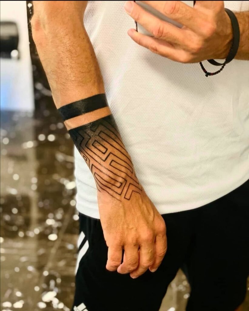 Geometric tattoo